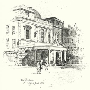 O Pantheon, Oxford Street, Londres de Herbert (after) Railton