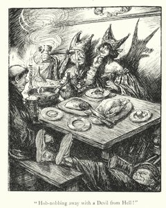 Lendas de Ingoldsby: A Lay of St Nicholas (litografia) de Herbert Cole