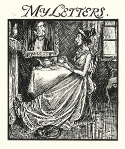 Lendas de Ingoldsby: As minhas cartas (litografia) de Herbert Cole