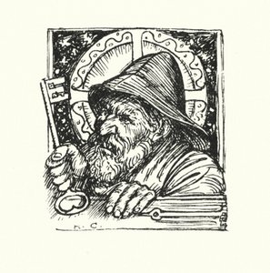 Lendas de Ingoldsby: A Senhora Rohesia (litografia) de Herbert Cole