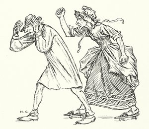 Sr. e Sra. Vinagre (gravura) de Herbert Cole