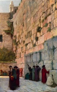 O muro da lamentação, Jerusalém