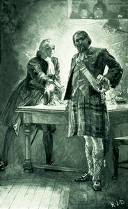 Príncipe Charles apela a Cameron de Lochiel para se juntar a sua causa de Herbert James Draper
