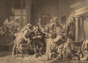 Charles I. na sala da guarda, 1886