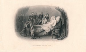 Últimos momentos do czar, c1857.