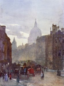 Da estação de Cannon Street (cor litho) de Herbert Menzies (after) Marshall