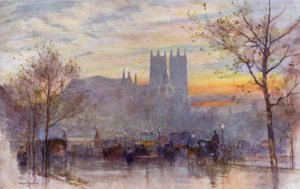 Luz depois da chuva (cor litho) de Herbert Menzies (after) Marshall