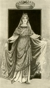 Uma nobre senhora do século VI, DC, 1924. de Herbert Norris