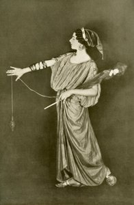 Uma Mulher do Povo, Século V, BC, 1924. de Herbert Norris
