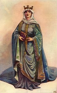 Uma rainha anglo-saxônica, 1924. de Herbert Norris