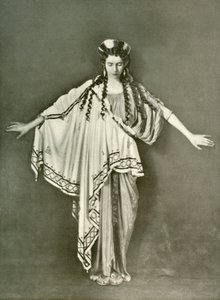 Uma mulher ateniense da moda BC 600-468, 1924. de Herbert Norris