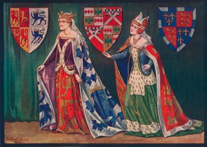 Margaret, princesa de Gales, 1410. Joice, Lady Tiptoft, 1460, 1926 de Herbert Norris