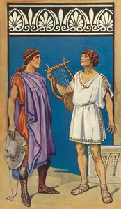 O Chiton enrugado e o Chlamys saíram, O Chiton direito, 1924.
