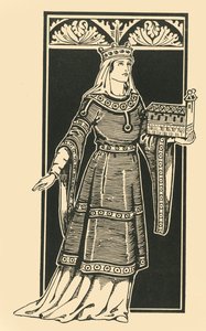 A Imperatriz Cunigunda, 1002-1024, 1924. de Herbert Norris