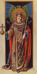 A imperatriz Irene AD 797-802, 1924.
