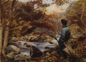 Outono em Miyanoshita (foto) de Herbert Ponting