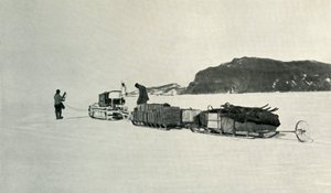 Days Motor Under Way, novembro de 1911, 1913 de Herbert Ponting