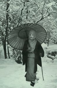 Dezembro no Japão, 1910. de Herbert Ponting