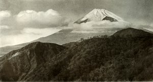 Fuji-san, 1910. de Herbert Ponting