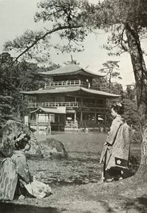 Kinkakuji O Pavilhão Dourado, 1910. de Herbert Ponting