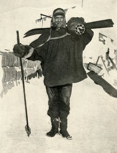 Suboficial Crean Who recebeu a Medalha Albert, 1911, 1913 de Herbert Ponting