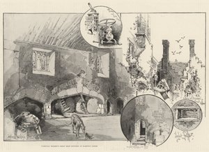 Grande cozinha de carne do Cardeal Wolsey em Hampton Court