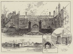 Torre de Hoghton em Lancashire de Herbert Railton