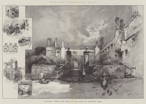 Torre de Hoghton, a sede de Sir James de Hoghton, Baronet