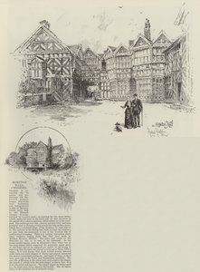 Moreton Hall em Cheshire