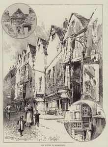 Casas antigas em Bermondsey de Herbert Railton