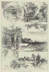 Esboços de Little Moreton Hall, Cheshire