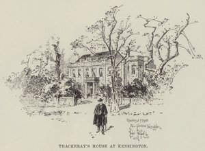 Casa de Thackeray em Kensington de Herbert Railton