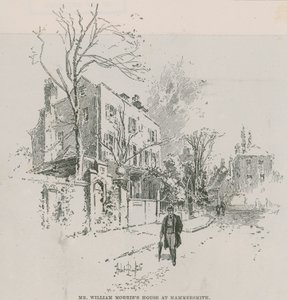 A casa de William Morris em Hammersmith de Herbert Railton
