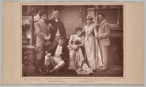 "A Run of Luck", no Drury Lane Theatre de Herbert Rose Barraud