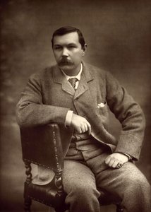 Retrato de Sir Arthur Conan Doyle 1859-1930, 1893.