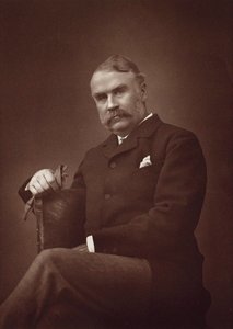 Retrato de Sir William Schwenck Gilbert 1836-1911. de Herbert Rose Barraud