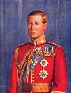 Eduardo VIII, ilustração de &39;Sua Majestade o Rei Eduardo VIII&39;, publicado em 1936 de Herbert Vandyk