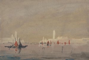 Veneza vista da lagoa