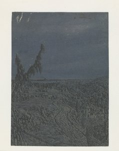 Paisagem com um planalto, um rio à distância de Hercules Segers