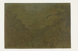 Vale da Montanha com os restos de um navio
Vale da Montanha com cepos de árvores e os restos de um navio em primeiro plano de Hercules Segers