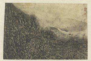 Paisagem Rochosa com Estrada e Rio de Hercules Segers