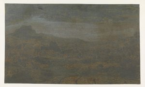 Vale com Rio e Cidade com Quatro Torres de Hercules Segers