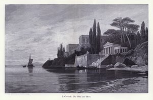 A Vila de Nero (gravura) de Herman David Salomon Corrodi