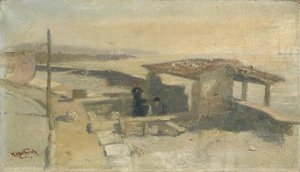 Esboço para a Bleachery da Lombardia de Herman Hartwich