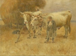 Esboço para The Harvesters, 1907.