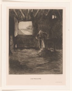 Mulher num celeiro
A viúva (título sobre o objecto) de Herman Johannes van der Weele