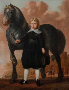 Um menino com seu cavalo, 1646
