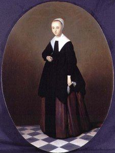 Retrato de uma jovem garota