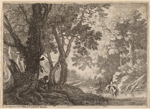 Salmacis e Hermafrodito de Herman van Swanevelt