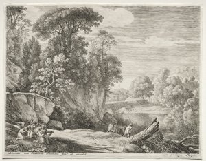 O Burro Levou ao Rio, c. 1652-1654.